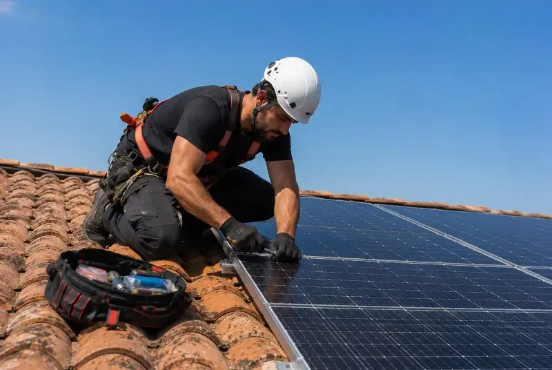 Maintenance et monitoring de panneaux solaires à Retiers