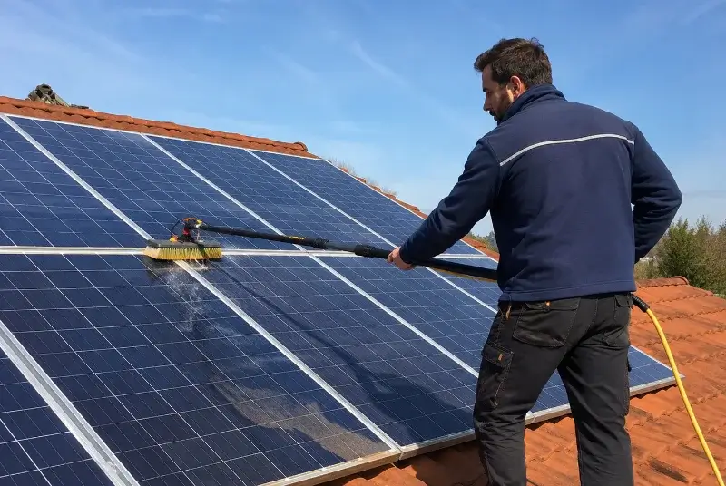 Nettoyage et entretien de panneaux solaires à Retiers